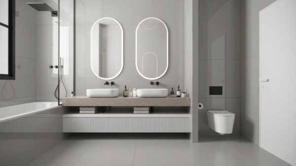 Porcelanato Via Rosa Classic Grafite PR 71063 71x71