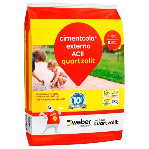 Argamassa Quartzolit ACII Externa