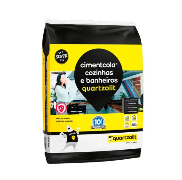 Argamassa Quartzolit Cozinhas e Banheiros